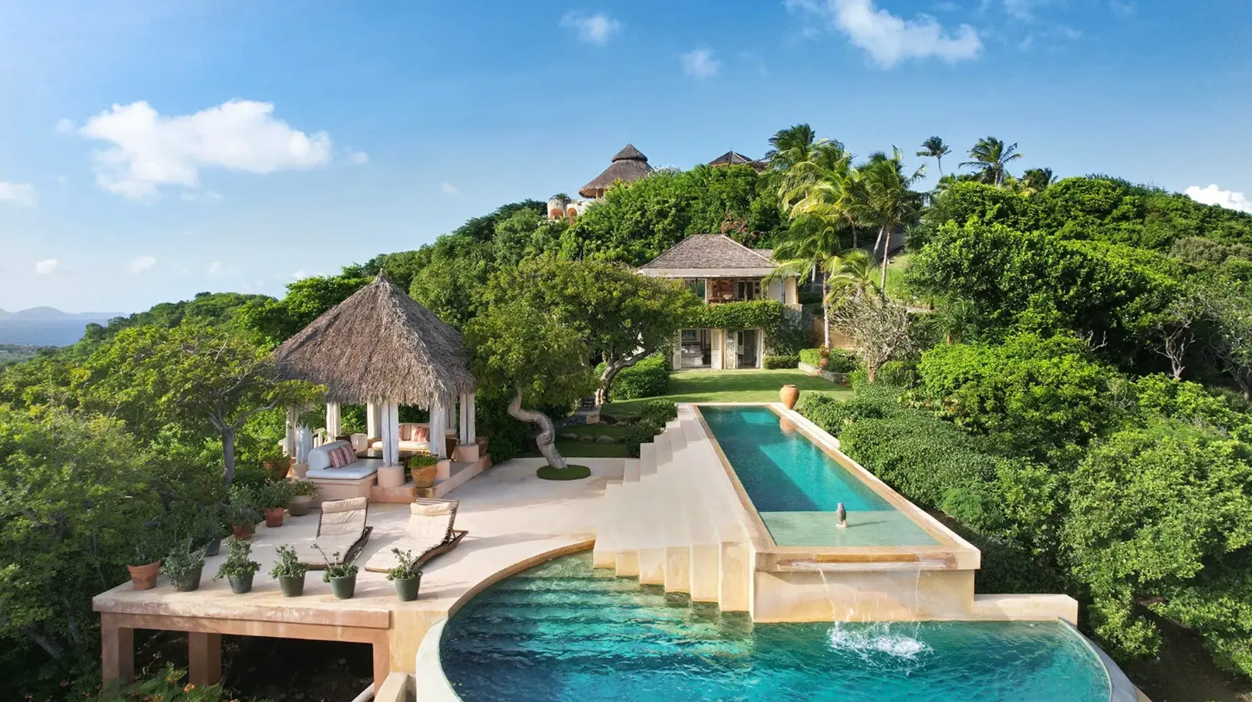Luxury Villa Background